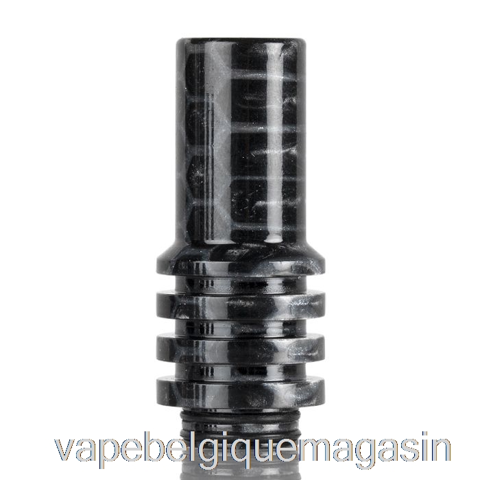 Vape Jetable 510 Cheminée Drip Tip Peau De Serpent Noir